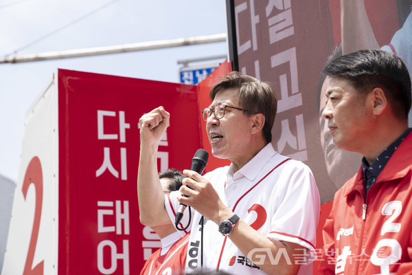 (사진제공:박형준후보선대위) 남구 집중유세