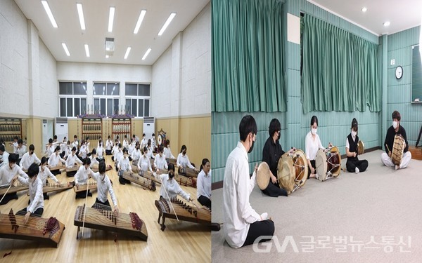 (사진제공:국립부산국악원) 부산대학교 - 부산예술대학교 연습장면