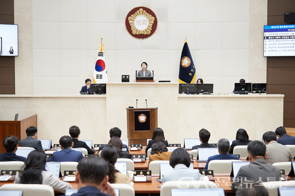 (사진제공:용인시의회)용인시의회, 제287회 임시회 폐회