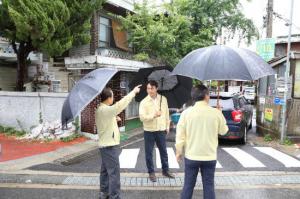 (사진제공:하남시)김상호 하남시장 재난취약지대 점검
