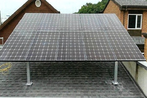 (사진 제공 : 부천시) 태양광 발전소를 설치한 단독주택 사진