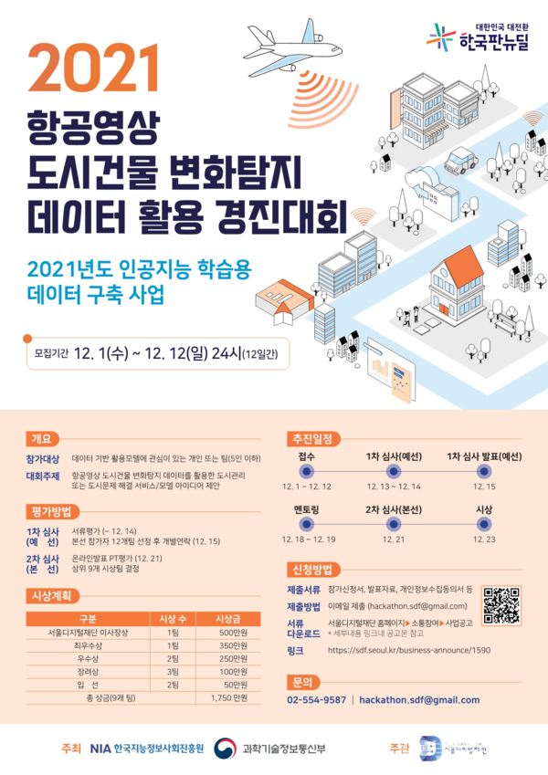 (사진제공:서울디지털재단) 인공지능 학습용 데이터 활용 경진대회 개최