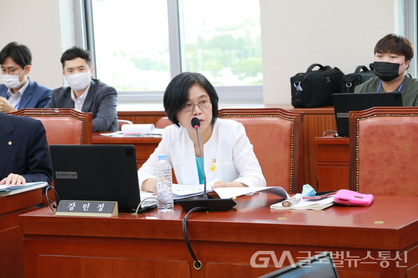 (사진:글로벌뉴스통신DB) 강민정 국회의원(열린민주당, 비례)