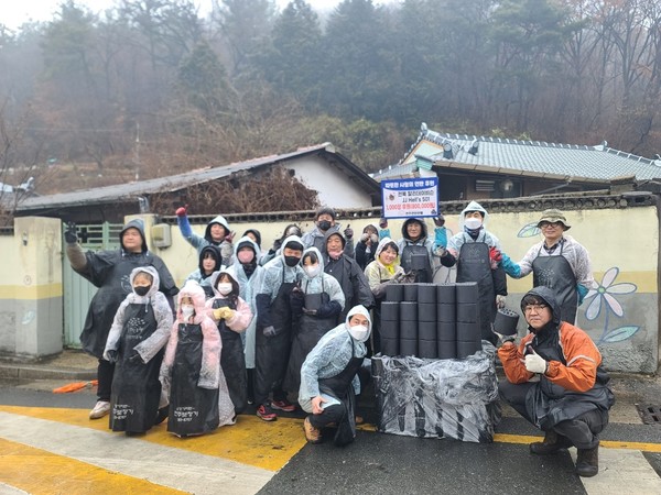 (사진 글로벌 뉴스 통신 황성배 기자)전북 할리데이비슨JJ Hell's 501 후원및 봉사자
