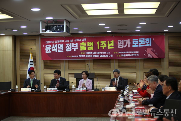 (사진:글로벌뉴스통신 특별취재팀)윤창현 국회의원(국민의힘,대전 동구)좌측부터 2번째