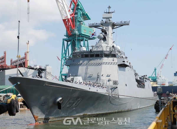 (사진제공: HD현대중공업) 필리핀 해군의 ‘호세 리잘함’