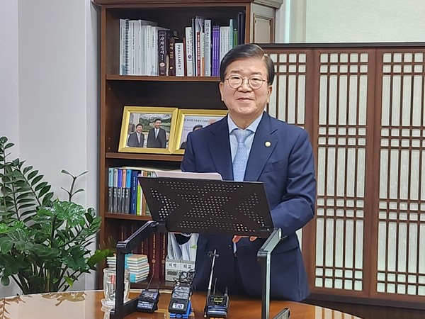 (사진:글로벌뉴스통신 윤일권 기자)박병석 의원