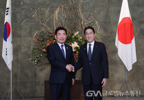(사진제공:국회의장실)김진표 국회의장과 기시다 일본 총리