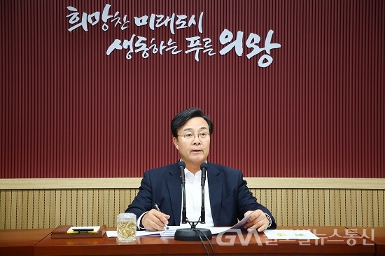 (사진제공:의왕시) 김성제 의왕시장, 2024년 공약사업 추진상황 보고회 개최