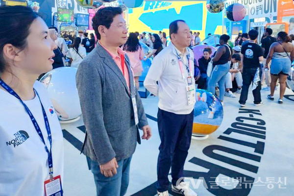 (사진제공: 용인시)이상일 용인시장, 유럽 최대 복합환승센터 파리‘포럼 데 알’방문