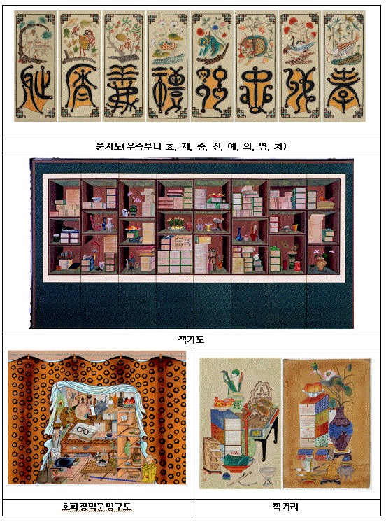 (사진제공: 서울시)'옛 그림에 멋을 담다’ 무형유산 전시작품 사진