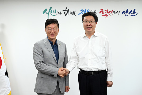 (사진제공안산시) 안산시, 중국 장쑤성 염성市 사절단 영접… 경제협력 기틀 다져