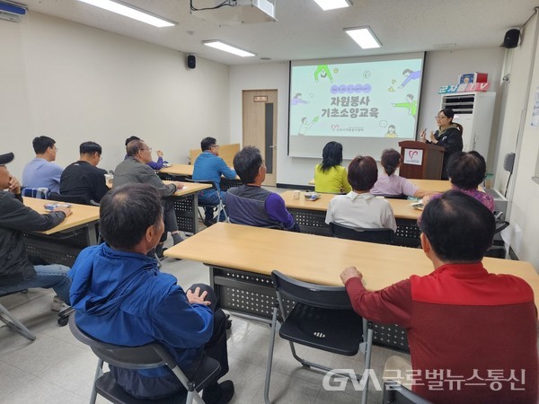 (사진제공:군포시자원봉사센터)군포시자원봉사센터, 자원봉사자들과 함께하는 장애인식개선 교육 